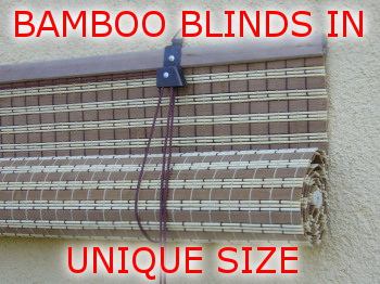 bambus persienner, Bambus roman blinds